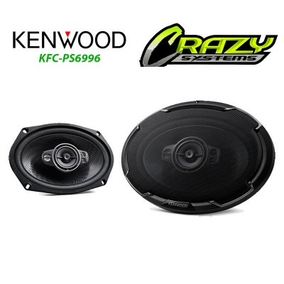 Kenwood KFC-PS6996 | Performance 6x9" 5-Way 650W (150w RMS) Car Speakers (pair)