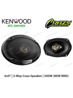 Kenwood KFC-S6976EX | 6x9" 3-Way Coaxial Speakers 500W (80W RMS)