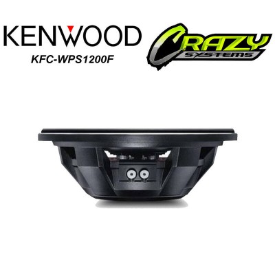 Kenwood KFC-WPS1200F | 12" 1400W (350w RMS) Shallow Slimline Subwoofer