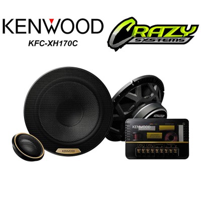 Kenwood KFC-XH170C | 6.5" Hi-Res Audio Certified Component Speakers