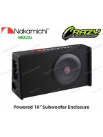 NAKAMICHI NBX25L | 10" 100W RMS Slim Active Powered Car Subwoofer