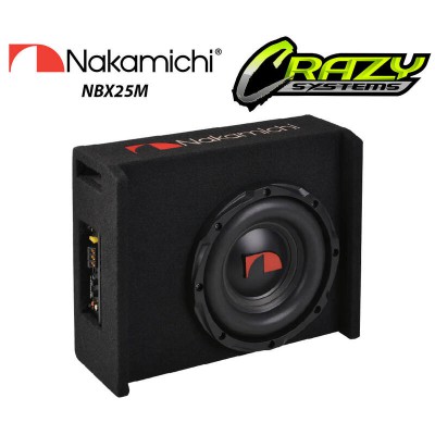 Nakamichi NBX25M | 10" 1000W Slim Active Powered Subwoofer Box