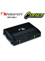 Nakamichi NGO-A80.2 | 960W 2/1 Channel Class A/B Car Amplifier