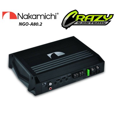 Nakamichi NGO-A80.2 | 960W 2/1 Channel Class A/B Car Amplifier