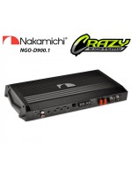 Nakamichi NGO-D900.1 | 5400W (900W RMS) Mono Channel Class D Car Amplifier