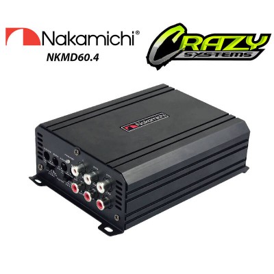 Nakamichi NKMD60.4 | 1500W 4/2 Channel Class D Car Amplifier