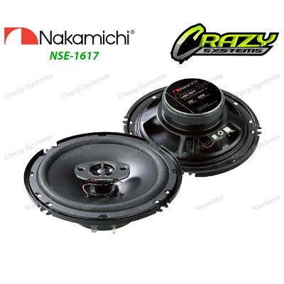 Nakamichi NSE-1617 | 6" 400W 4 Way Coaxial Car Speakers (pair)