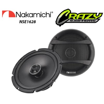 Nakamichi NSE1628 | 6.5" 250W 2 Way Coaxial Car Speakers