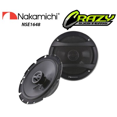 Nakamichi NSE1648 | 6.5" 260W (40W RMS) 2 Way Coaxial Car Speakers