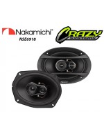 Nakamichi NSE6918 | 6x9" 260W 3 Way Coaxial Car Speakers