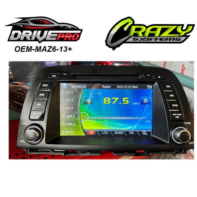 DrivePro Mazda 6 2013+ | Navigation, Bluetooth, USB, NZ Tuner Multimedia