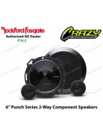 ROCKFORD FOSGATE P16-S | Punch Series 6" 120W 2-Way Component Speakers