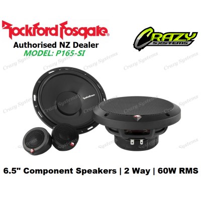 ROCKFORD FOSGATE P165-SI Punch Series ICC 6.5" Component Speakers 60W RMS