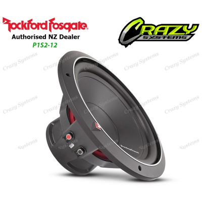 Rockford Fosgate P1S2-12 | 12" 500W Punch Series SVC 2 Ohm Car Subwoofer