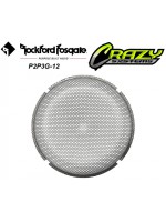 Rockford Fosgate P2P3G-12 | 12" Stamped Mesh Grille Insert