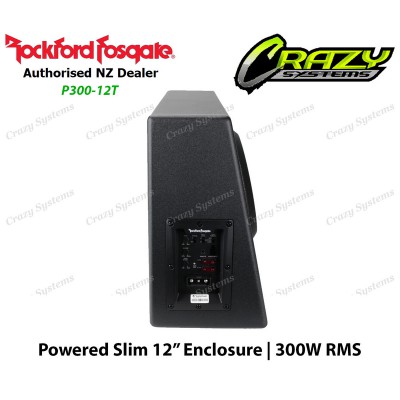 Rockford Fosgate P300-12T | Punch 12" Powered Enclosure Subwoofer (300W RMS)