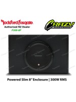 Rockford Fosgate P300-8P | 8" Powered Compact Enclosure Subwoofer (300W RMS)