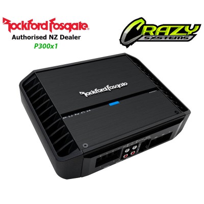 Rockford Fosgate P300X1 | Punch 300 Watt Full-Range Mono Amplifier