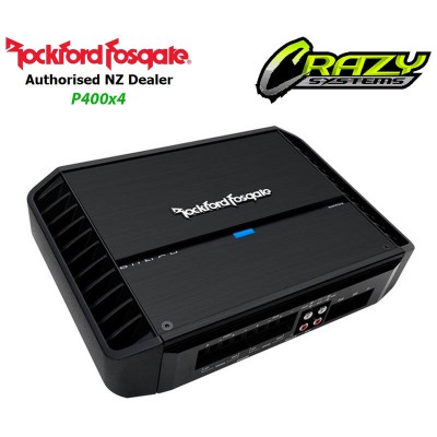 Rockford Fosgate P400X4 | Punch 400 Watt 4-Channel Amplifier