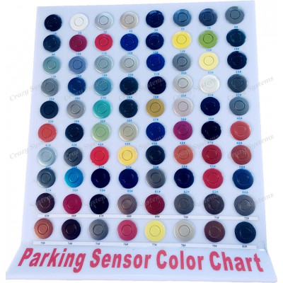 4 Rear Parking Guidance Sensor Kit (Colour matched) Including Installation