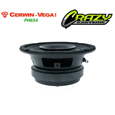 Cerwin Vega PH654 | 6.5" 300W (150W RMS) 2 Way Full Range Coax Horn Speakers