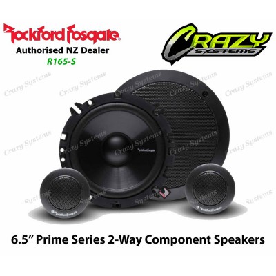 ROCKFORD FOSGATE R165-S | Prime Series 6.5" 80W 2-Way Component Speakers