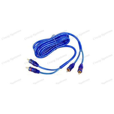 High Quality 1m 2 Channel Twisted RCA Cable