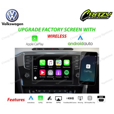 Volkswagen MIB2 | Wireless Apple CarPlay, Android Auto & Mirroring Kit