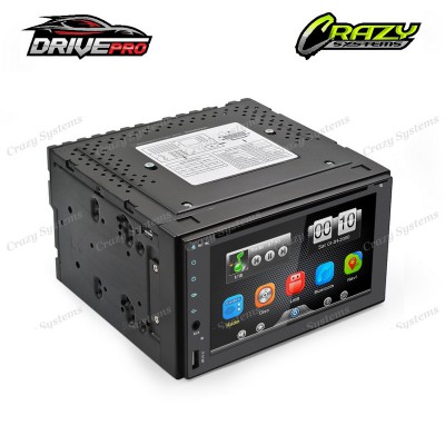 DrivePro DPR0358 | 6.2" Capacitive Touch, MirrorLink,USB AUX,DVD,BT, FM/AM Radio