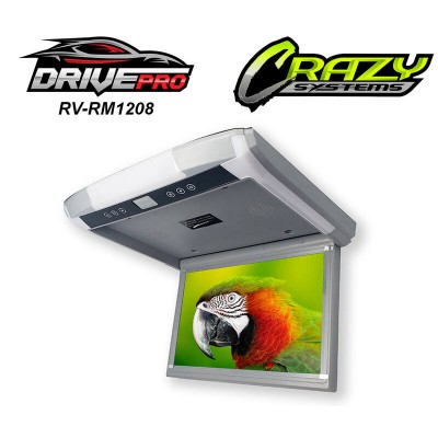 RV-RM1208 | 12.1" Roof Mount Monitor with USB, SD, HDMI, NZ Tuners