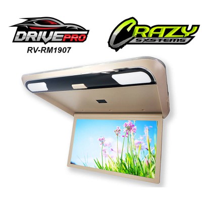 RV-RM1907 | 19" Roof Mount Monitor with USB, SD, HDMI, NZ Tuners