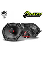 DB Drive S57 | 5X7" 300W 2-Way Power Speed Series Coaxial Speakers (65W RMS)
