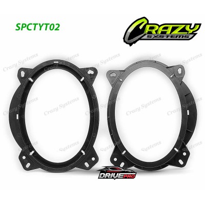 6x9" Speaker Spacers for Toyota vehicles (pair)