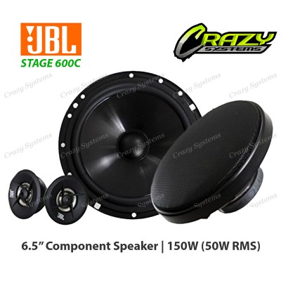JBL Stage 600C | 6.5" 2-Way Component Speakers 150W (50W RMS)
