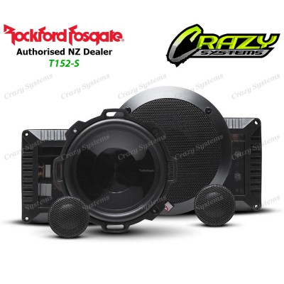 ROCKFORD FOSGATE T152-S | POWER SERIES 5.25" Component Speakers 150W (75W RMS)