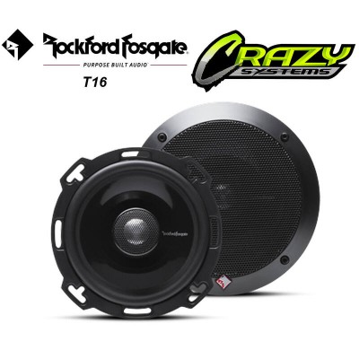 Rockford Fosgate T16 | Power 6" 140W (70W RMS) 2 Way Coaxial Car Speakers (pair)