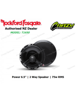 Rockford Fosgate T1650 Power 6.5" 2-Way Full Range Euro Fit Speaker (75w RMS)