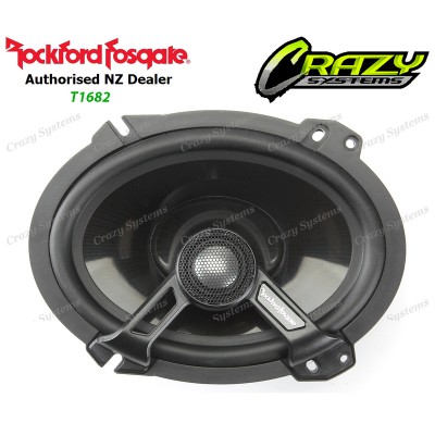 Rockford Fosgate T1682 | 6x8" Full Range 80 Watts RMS 2-Way Coaxial Speakers