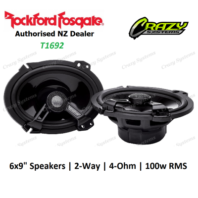 Rockford Fosgate (T1692) Power 6"X9" 2-Way Full-Range Speaker (100w RMS)