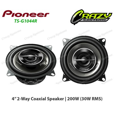 PIONEER TS-G1044R | 4" 2-Way Coaxial Speaker 200W (30W RMS)