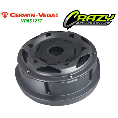 Cerwin Vega VPAS12ST | 12" 600W (150W RMS) Spare Tyre 2 ohm Active Subwoofer