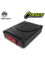 DB DRIVE WDX-AS10 | 10" Underseat 900W Active Subwoofer (250W RMS)