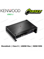 KENWOOD X502-1 | 1000W (500W RMS) Monoblock Class D Amplifier