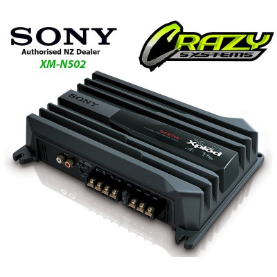 SONY XM-N502 | 500W 1/2 Channel Car Amplifier