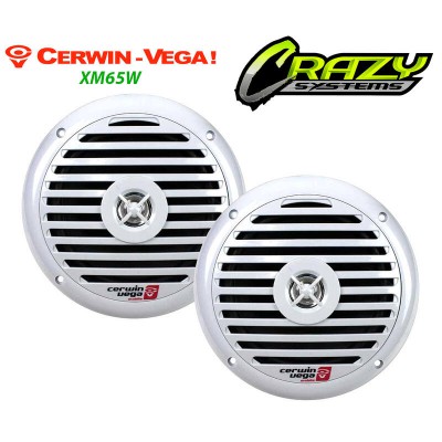 Cerwin Vega XM65W | 6.5" 250W 2-Way XED Marine Grade Coaxial Speaker (Pair)