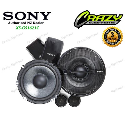 Sony XS-GS1621C | 6.5" 2-Way 320W GS Series Component Speakers