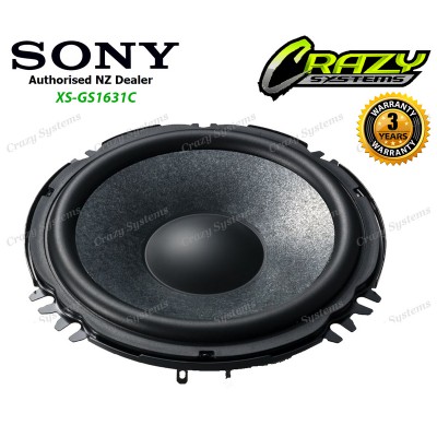 Sony XS-GS1631C | 6.5" 3-Way 320W (120W RMS) GS Series Component Speakers
